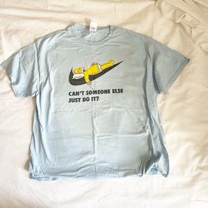 Vintage Simpsons Nike Graphic Tee